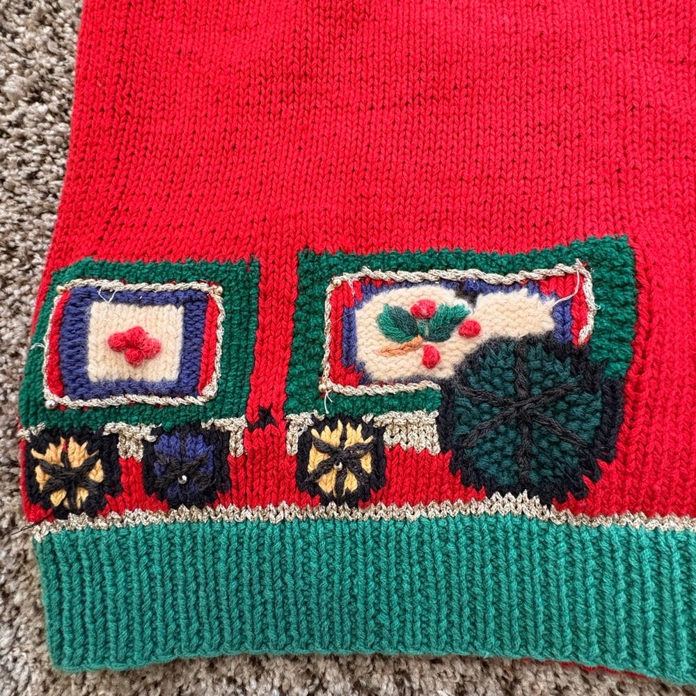 Marisa Christina Red Christmas Collection 1994 vintage Sweater - Picture 7 of 7